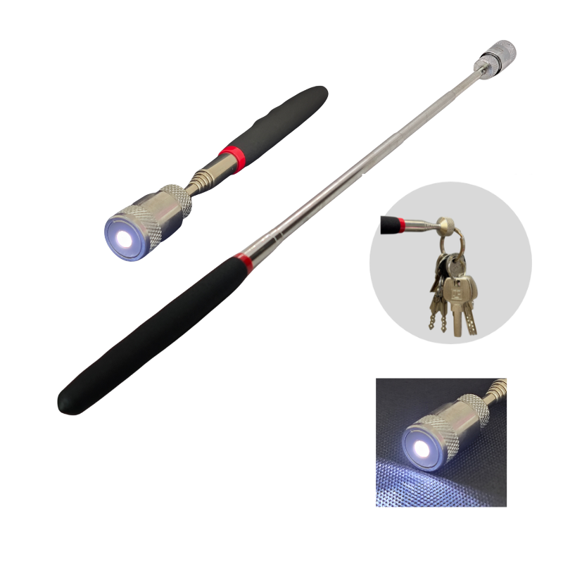 1pc Portable Magnetic PickUp T - Telescopic Fishing Rod 评论和价格