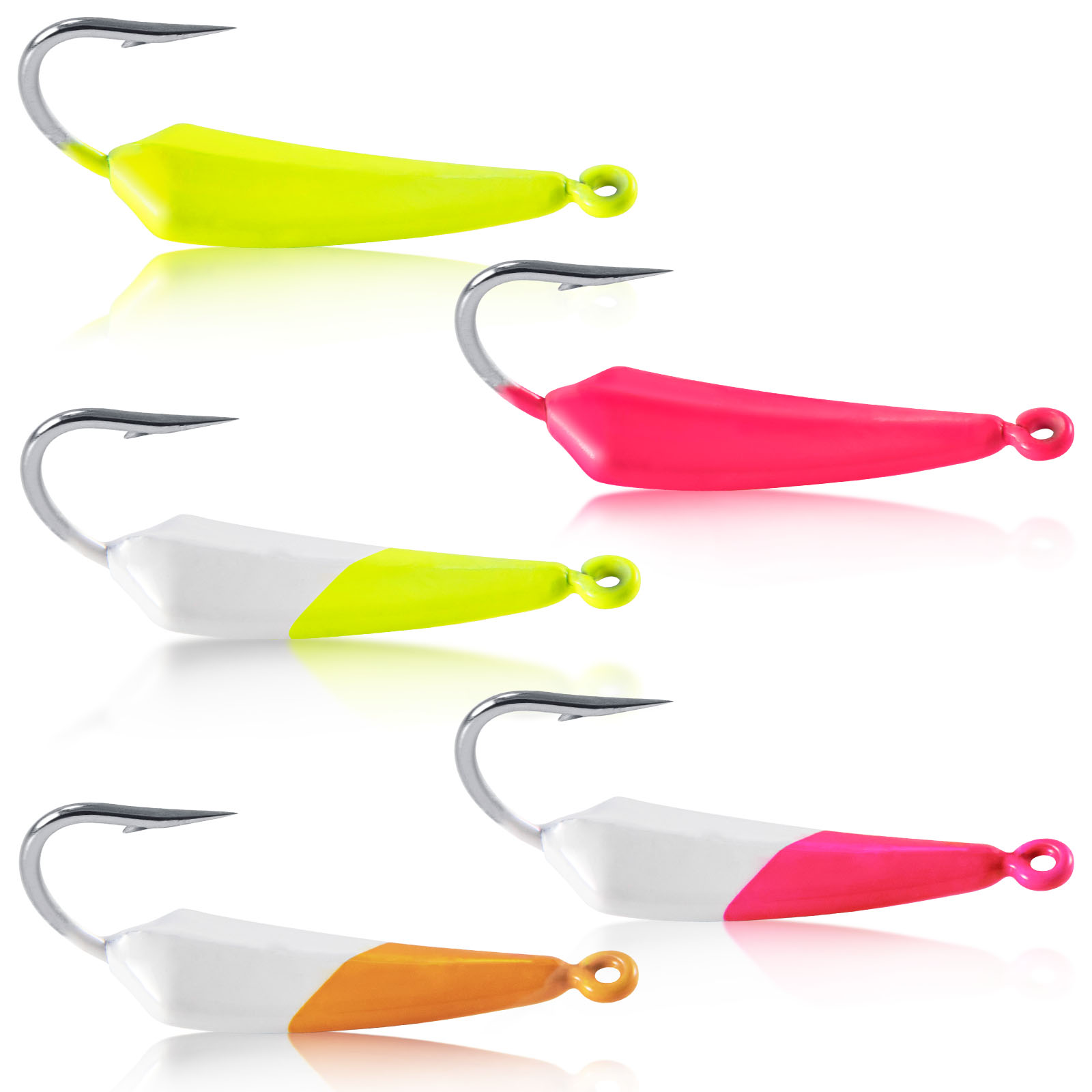 Surf Fishing Equipment - 5pcs Pompano Jigs 7g 10g 14g