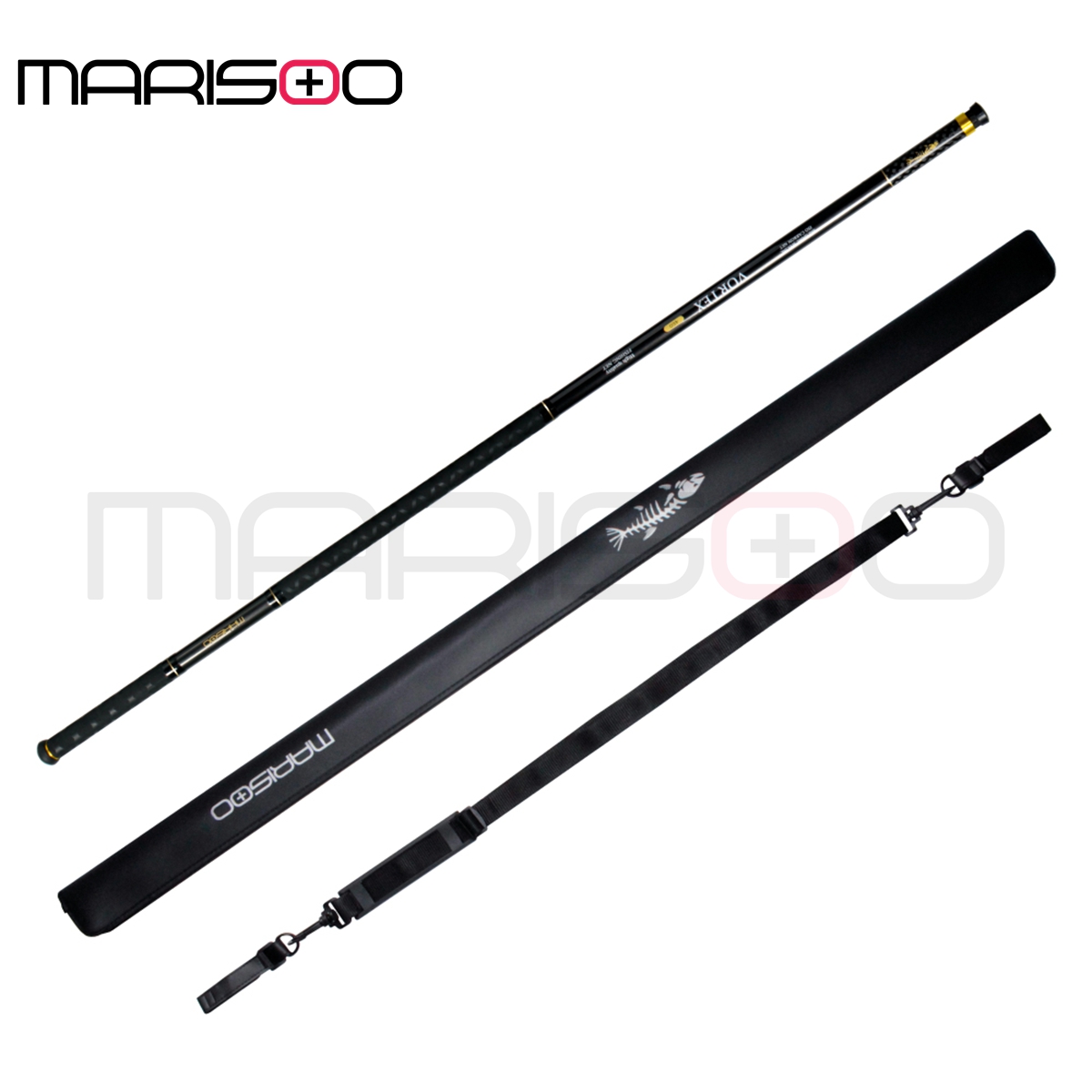 Landing Net Telescopic - MARISOO VORTEX Telescopic Fishing Net Handle