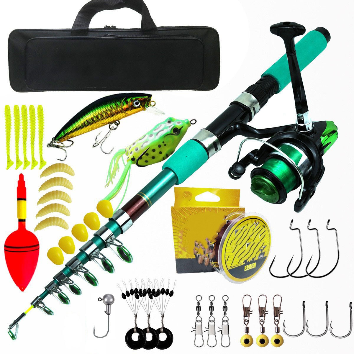 Portable Ultralight Carp Teles - Telescopic Fishing Rod 评论和价格