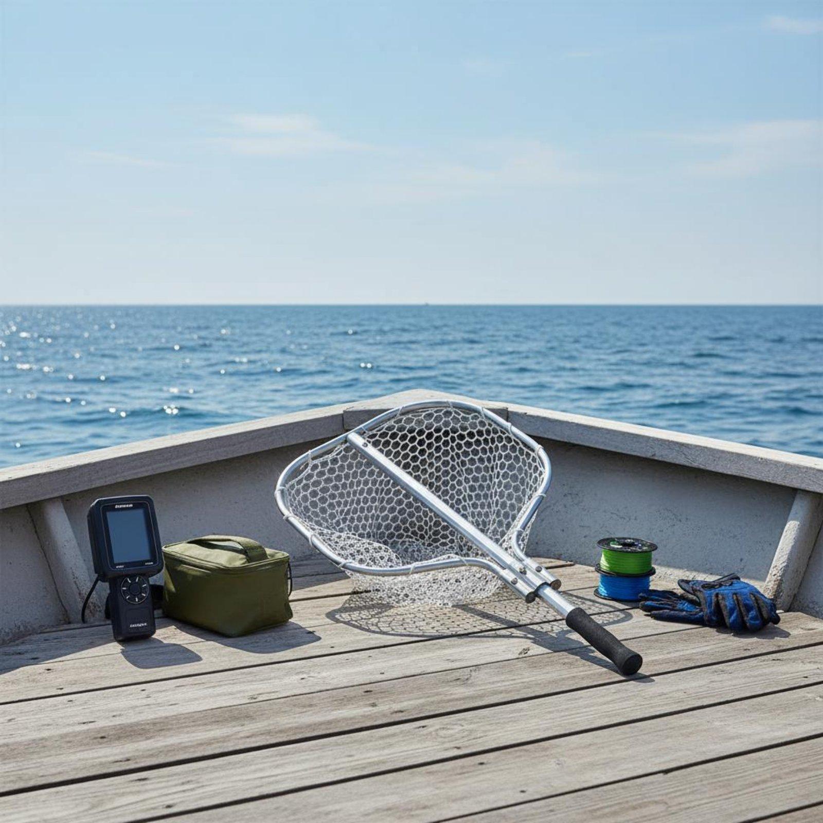 Compact Foldable Fishing Net w - Landing Net Telescopic 评论和价格