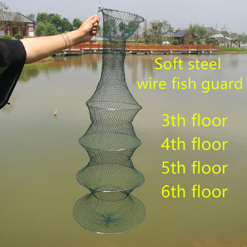 Fishing Net 3/4/5/6 Layers Fol - Landing Net Telescopic 评论和价格