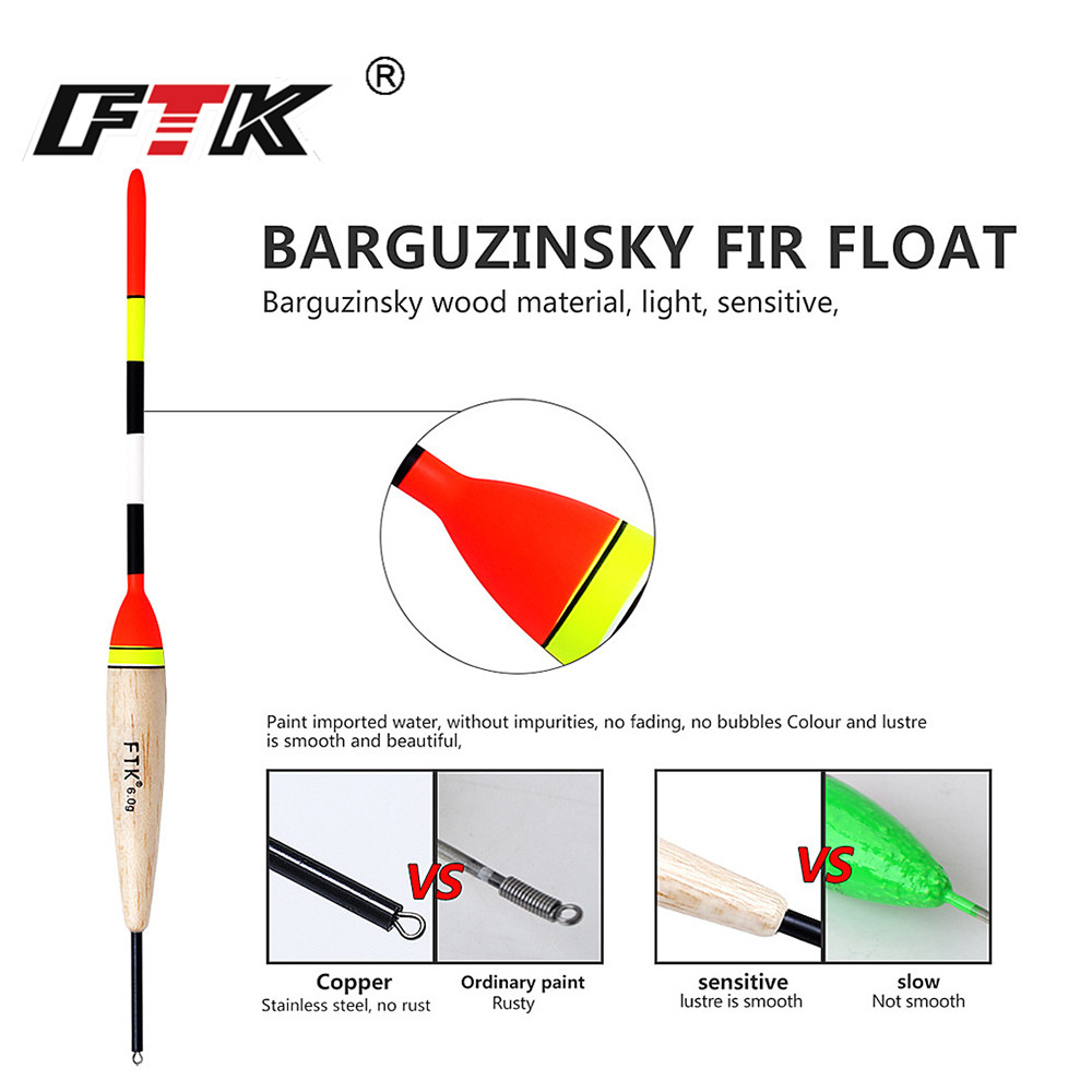 FTK 2g-6g Fishing Float Set 19 - Surf Fishing Equipment 评论和价格