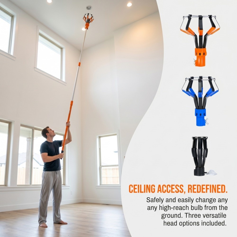 Professional Light Bulb Change - Telescopic Fishing Rod 评论和价格