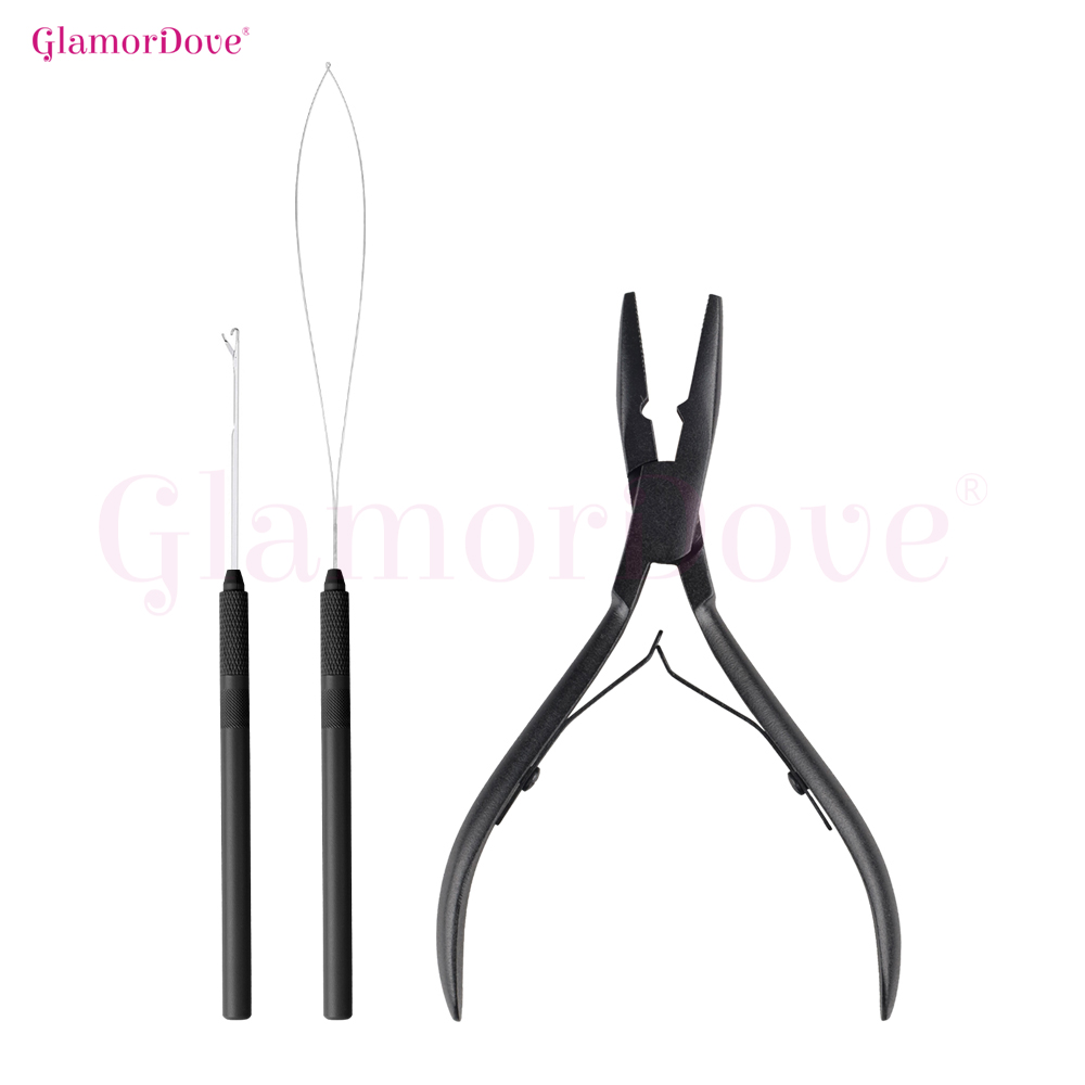 GlamorDove Micro Ring Hair Ext - Fishing Pliers 评论和价格
