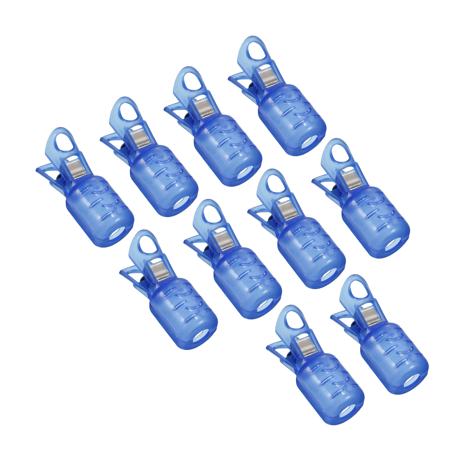 10pcs Small Size Squid Jig Hoo - Fishing Equipment Organizer 评论和价格