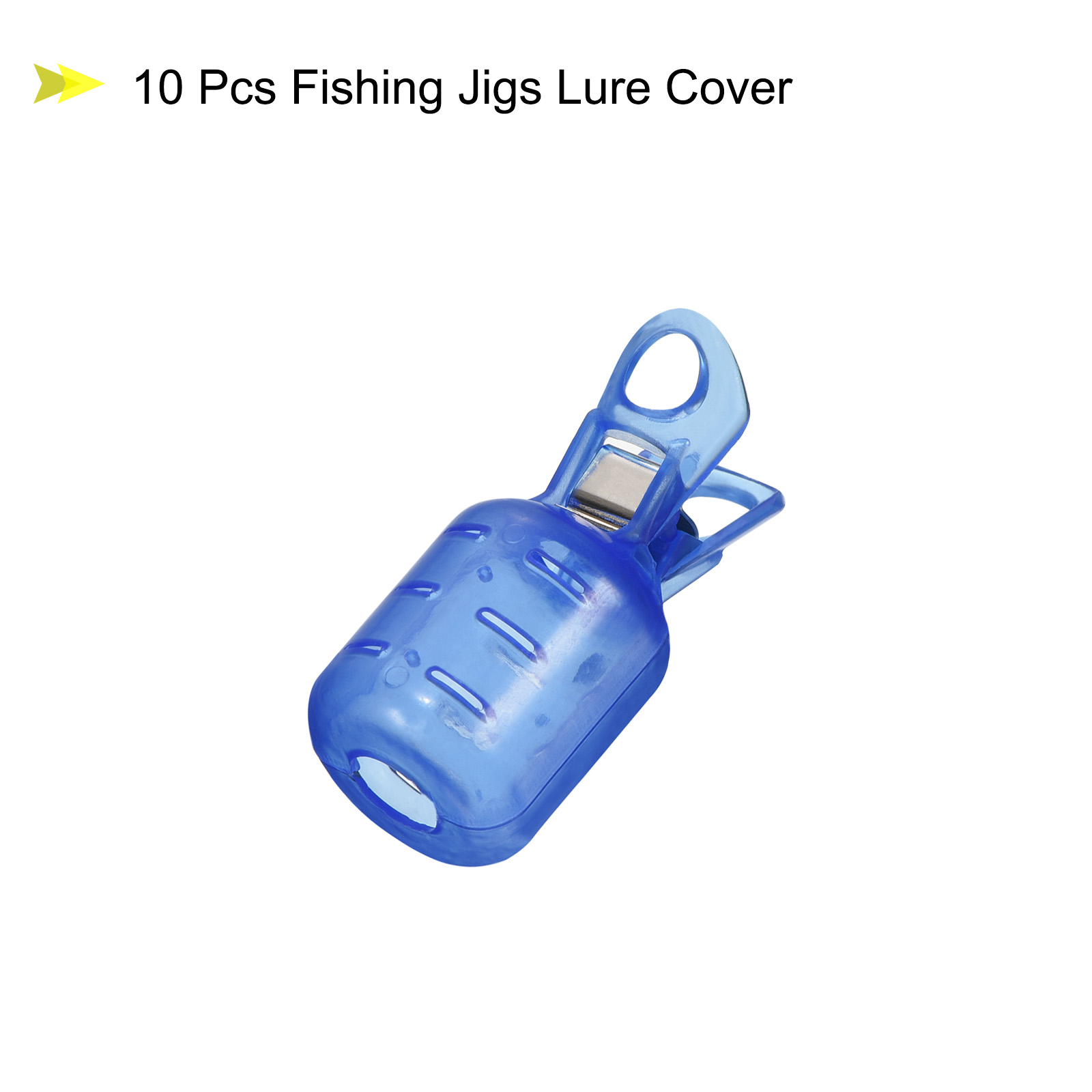 10pcs Small Size Squid Jig Hoo - Fishing Equipment Organizer 评论和价格