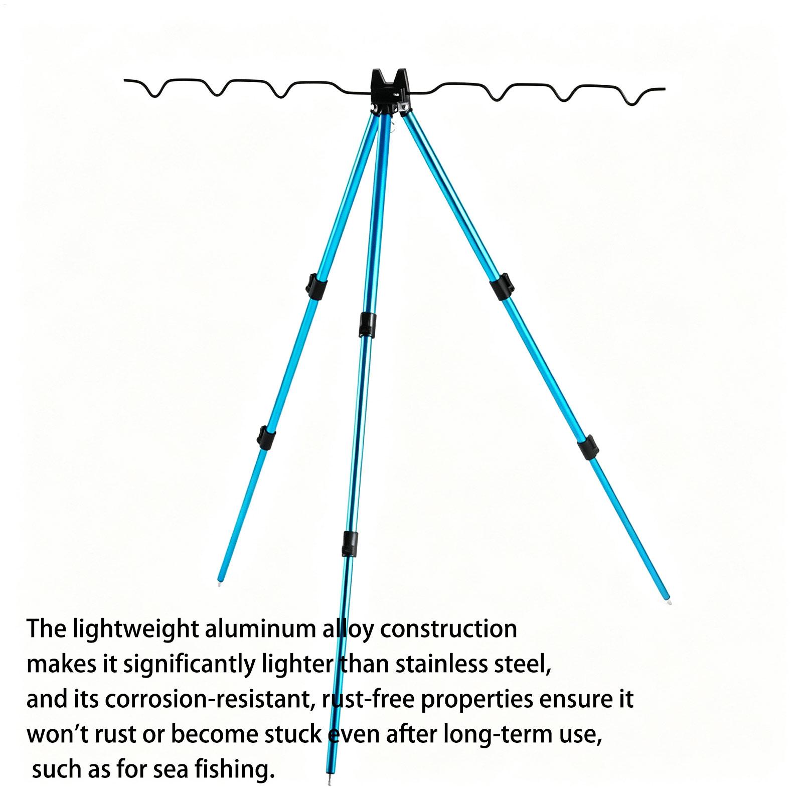 Fishing Pole Stand For Ground  - Telescopic Fishing Rod 评论和价格