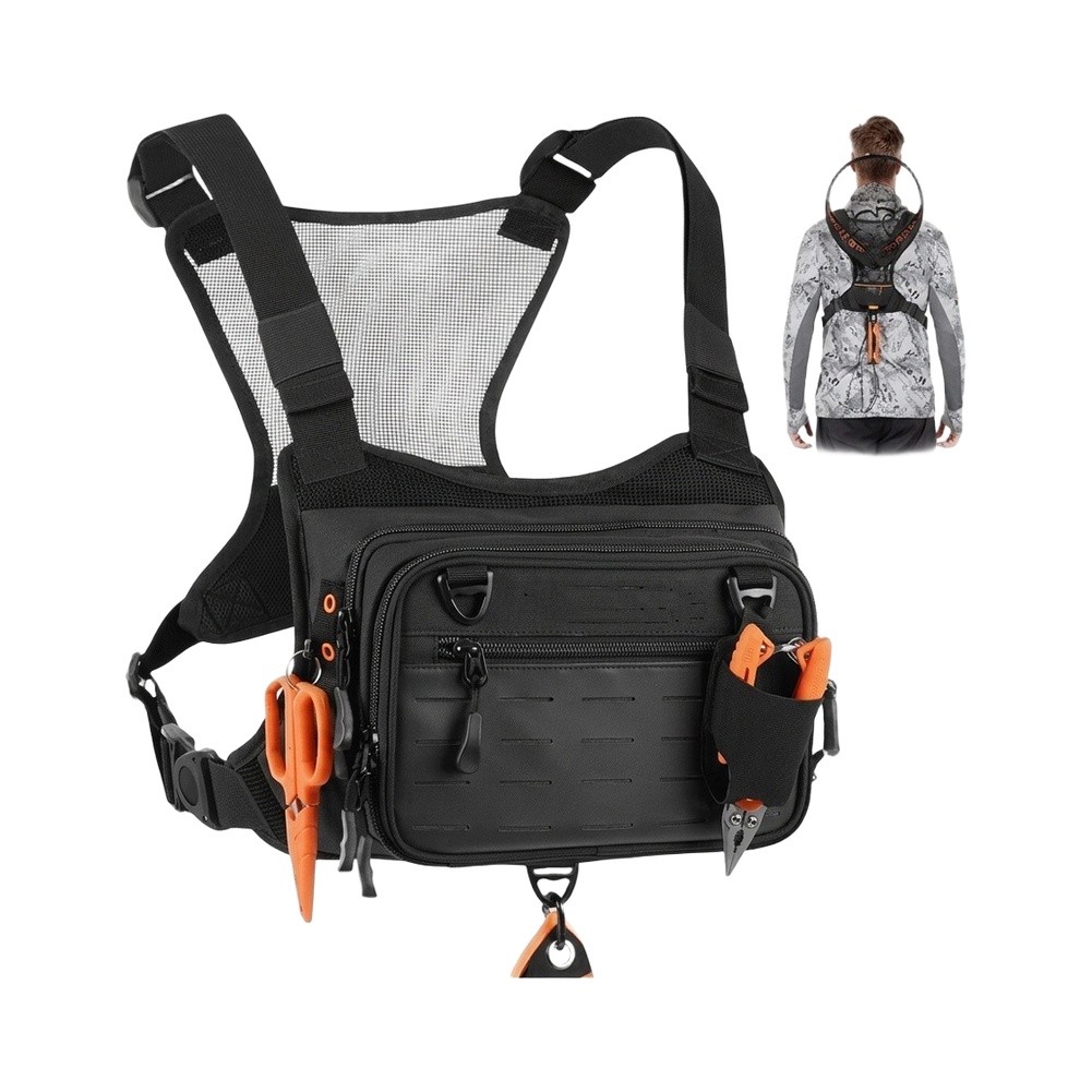 Fly Fishing Chest Pack Backpac - Fishing Pliers 评论和价格