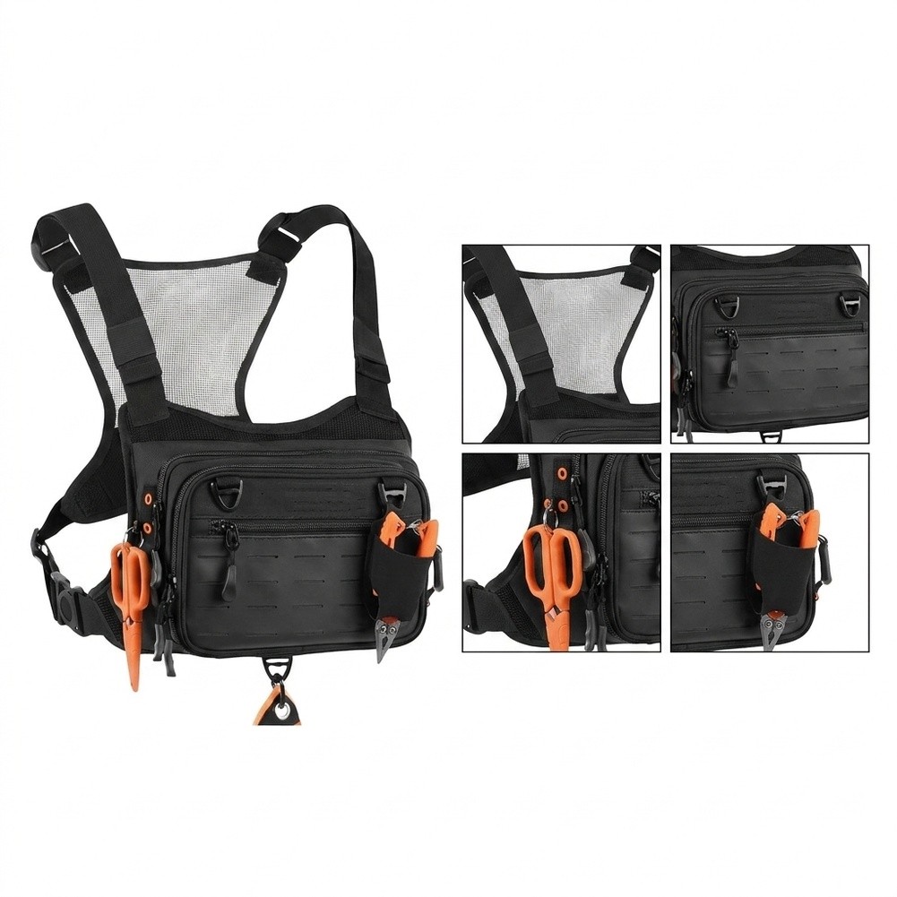 Fly Fishing Chest Pack Backpac - Fishing Pliers 评论和价格