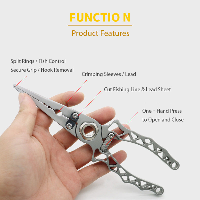 Portable Stainless Steel Fishi - Fishing Pliers 评论和价格