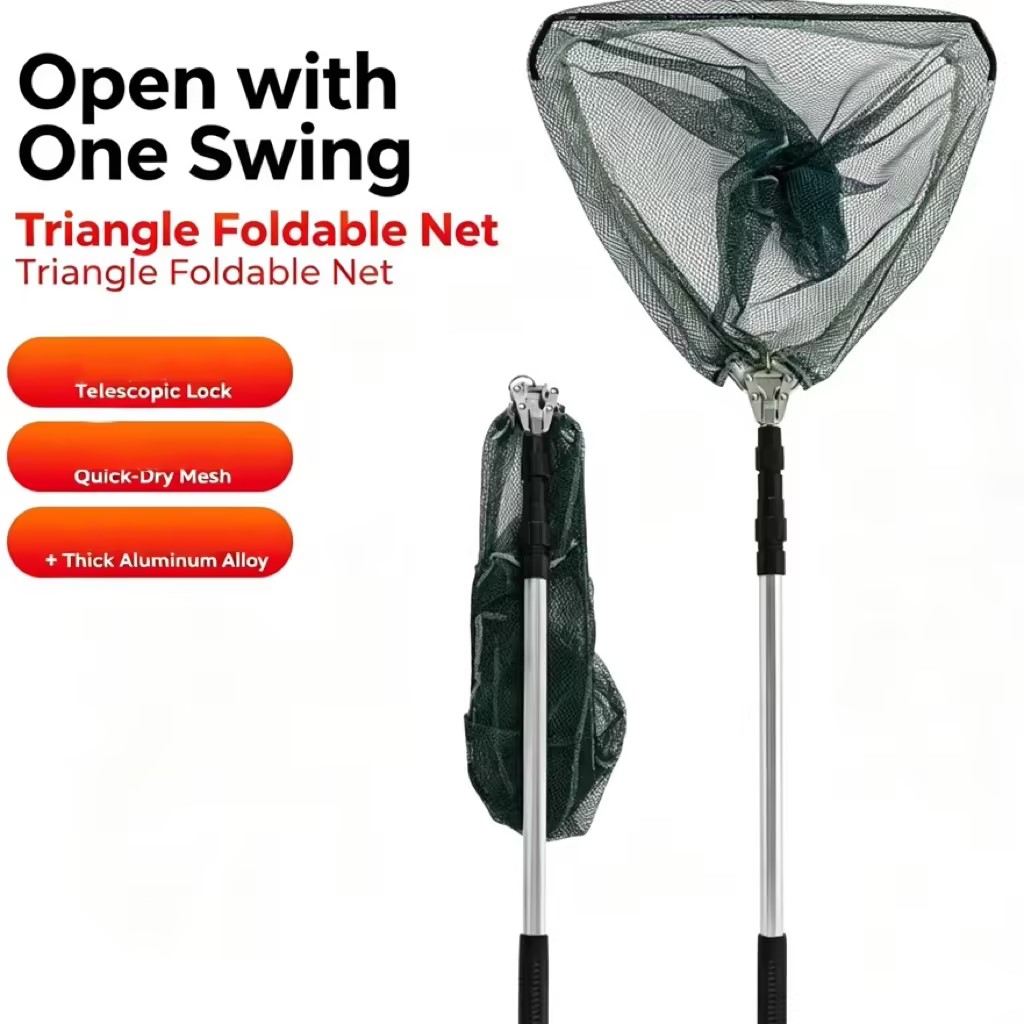 Aluminum Alloy Fishing Landing - Landing Net Telescopic 评论和价格