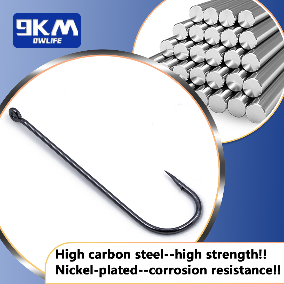 9KM Aberdeen Hooks Long Shank  - Surf Fishing Equipment 评论和价格
