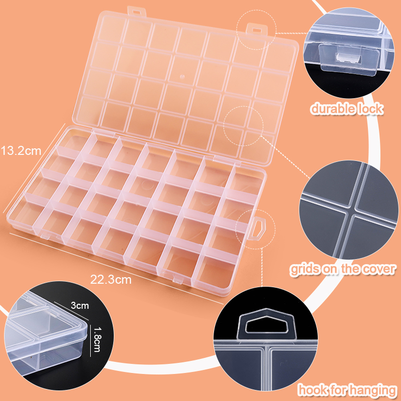 Plastic Clear Organizer Box Be - Fishing Equipment Organizer 评论和价格