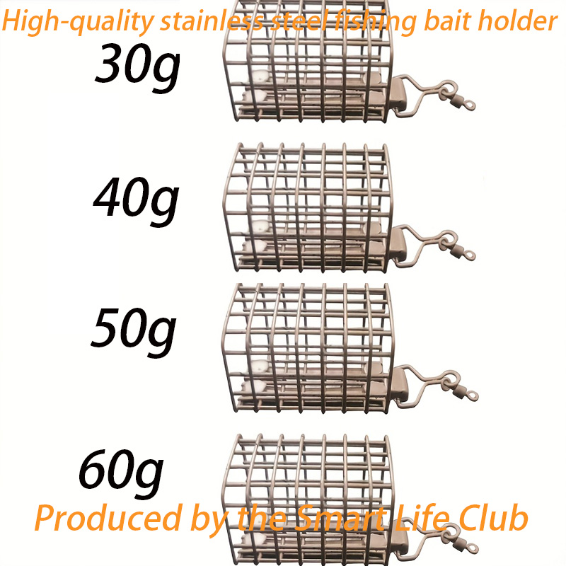 New Fishing Bait Cage, 30G/40G - Fishing Equipment Organizer 评论和价格