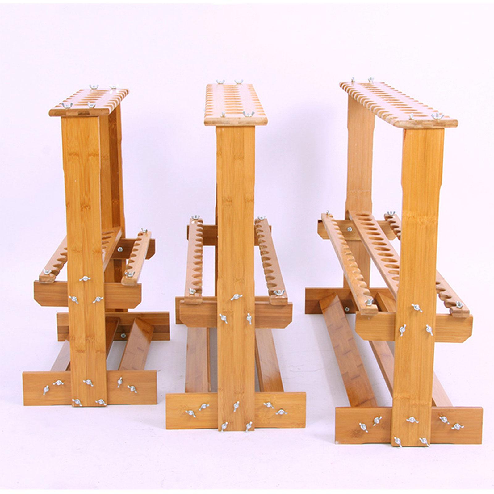 Fishing Rod Storage Rack Bambo - Fishing Equipment Organizer 评论和价格