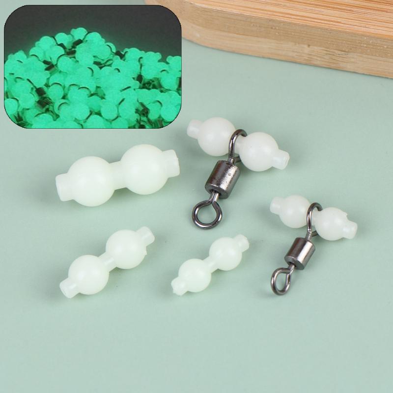 50Pcs Luminous Gourd Bead Fish - Baitcasting Reel 评论和价格
