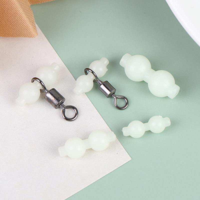 50Pcs Luminous Gourd Bead Fish - Baitcasting Reel 评论和价格