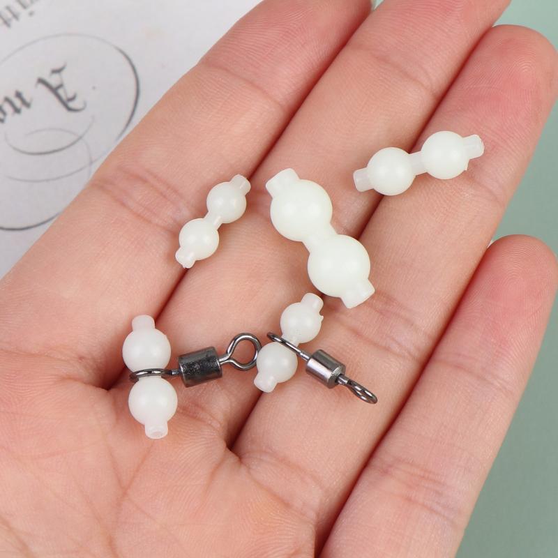50Pcs Luminous Gourd Bead Fish - Baitcasting Reel 评论和价格
