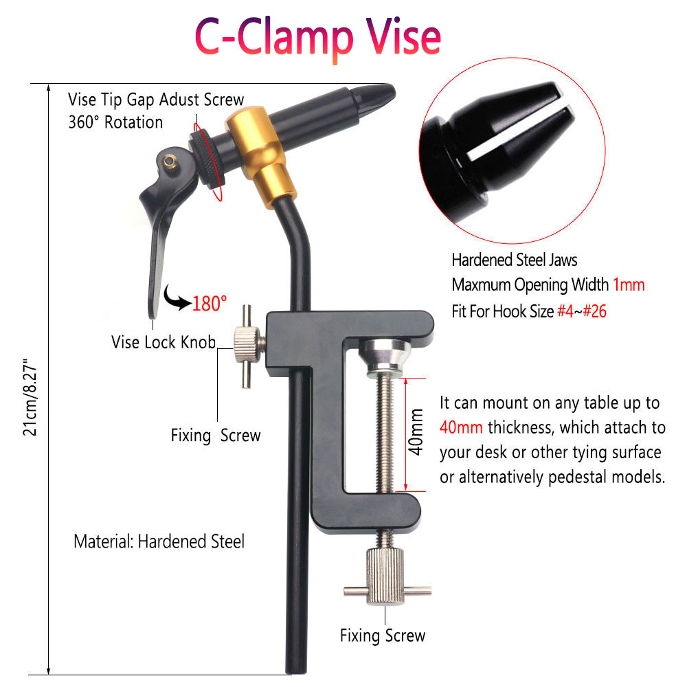 8pc/Set Hardened Steel C-Clamp - Fishing Pliers 评论和价格
