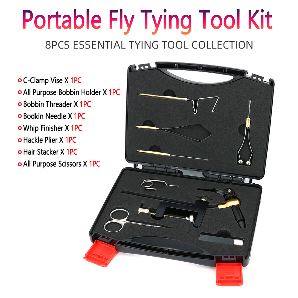 8pc/Set Hardened Steel C-Clamp - Fishing Pliers 评论和价格