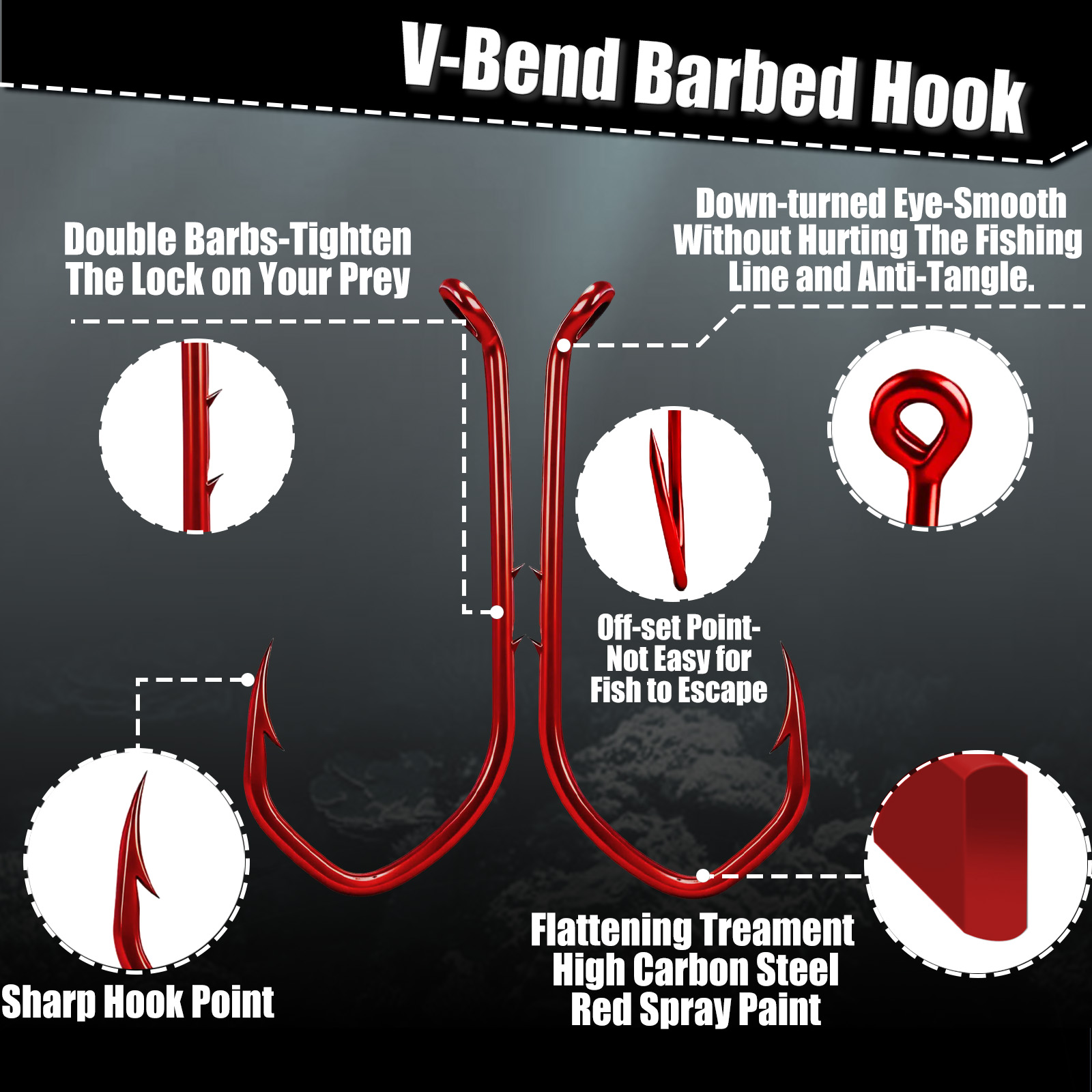 9KM Baitholder Hook 50-100pcs  - Surf Fishing Equipment 评论和价格